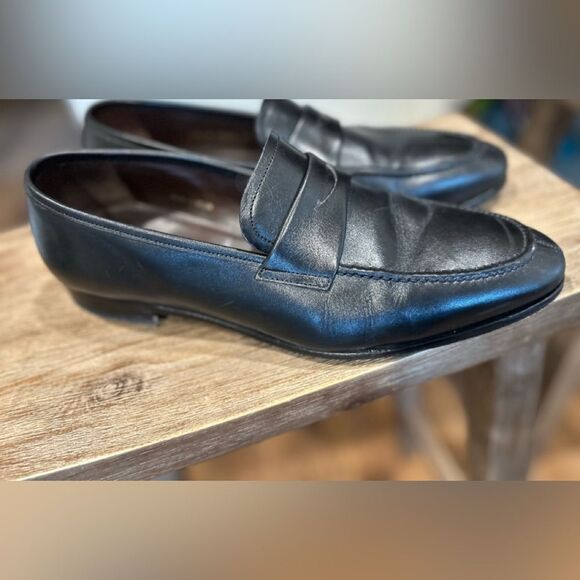 Mezlan Other - Mezlan Carlso calfskin Mens Leather Slip On Penny Loafers Shoes Sz 10.5M Spain